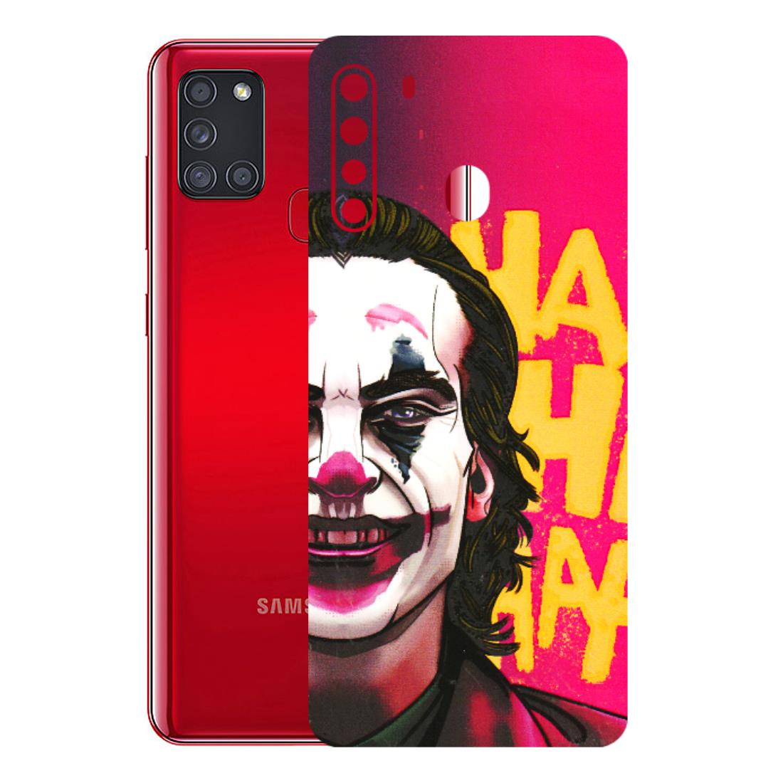 Samsung A/S Series Phone Skins (All Models) - Joker Evil Laugh - 3D Embossed Finish (L-97) Samsung Galaxy A21