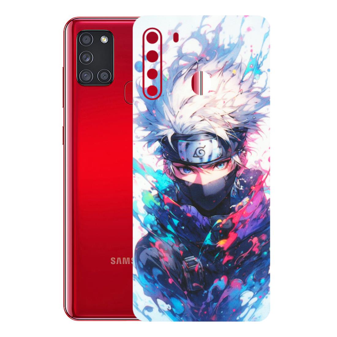 Samsung A/S Series Phone Skins (All Models) - Naruto Face Mask - Matte Finish (M-03) Samsung Galaxy A21