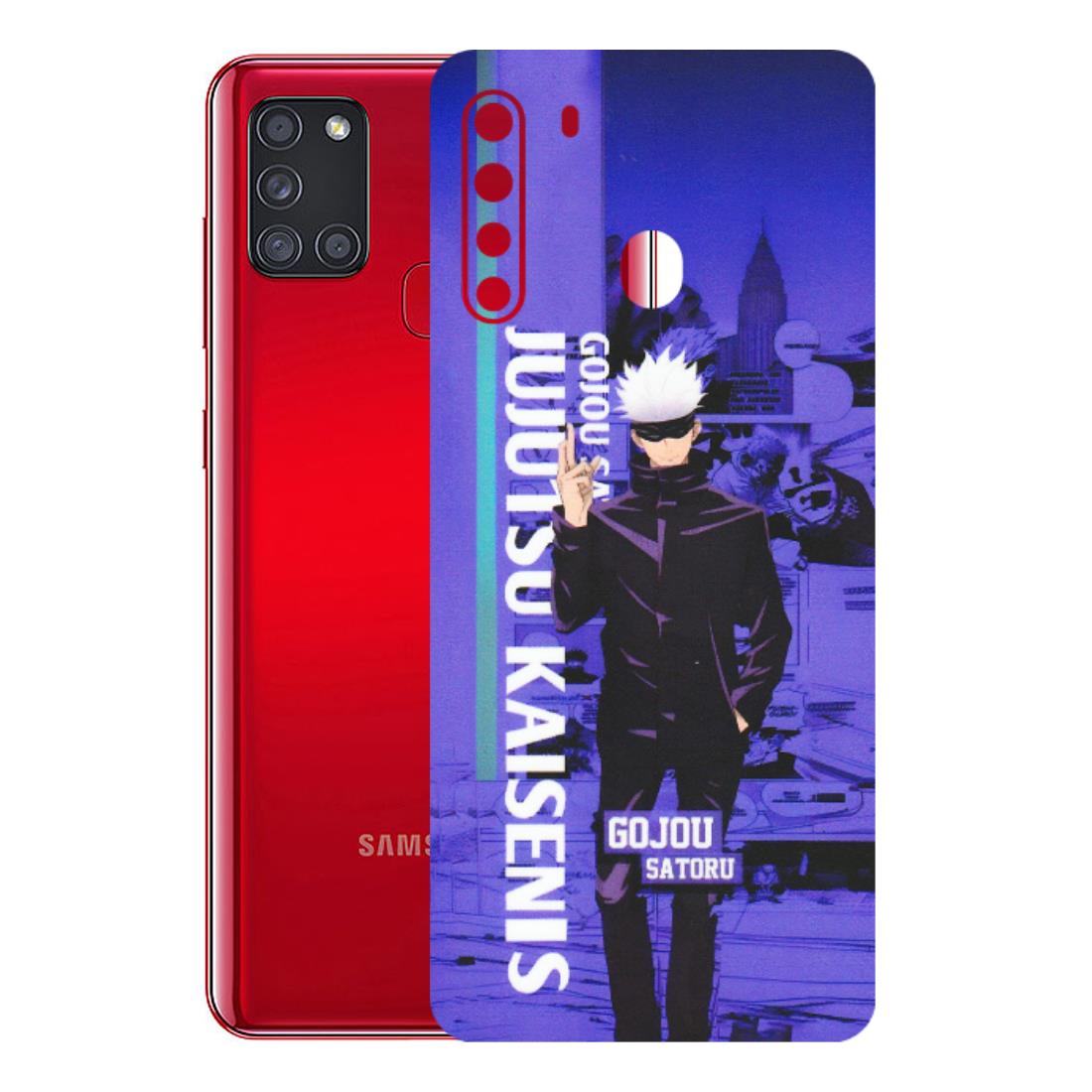 Samsung A/S Series Phone Skins (All Models) - Jujutsu Kaisen Gojo - Matte Finish (M-05) Samsung Galaxy A21