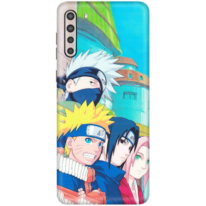 Samsung A/S Series Phone Skins (All Models) - Team Minato And Kakashi - Matte Finish (M-101) Samsung Galaxy A21