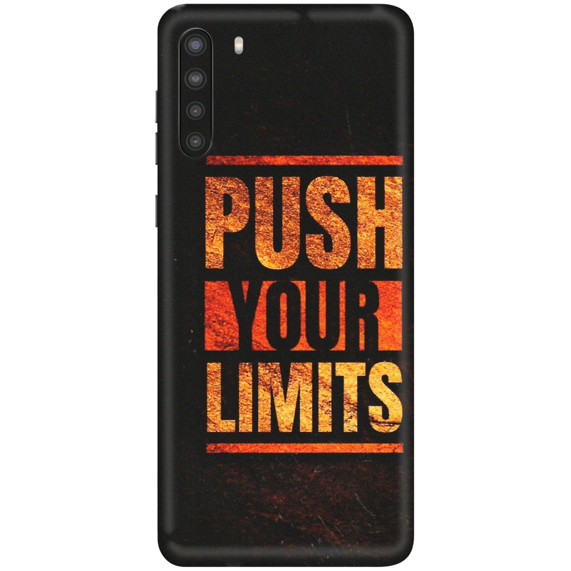 Samsung A/S Series Phone Skins (All Models) - Push Your Limits - Matte Finish (M-118) Samsung Galaxy A21