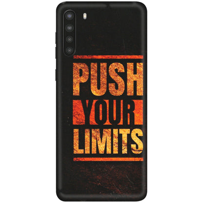 Samsung A/S Series Phone Skins (All Models) - Push Your Limits - Matte Finish (M-118) Samsung Galaxy A21