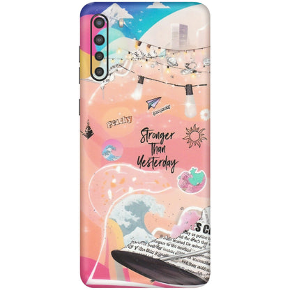 Samsung A/S Series Phone Skins (All Models) - Stronger Then Yesterday - Matte Finish (M-128) Samsung Galaxy A21