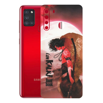 Samsung A/S Series Phone Skins (All Models) - The Black Book Kalia Anime - Matte Finish (M-129) Samsung Galaxy A21