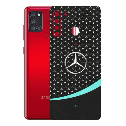 Samsung A/S Series Phone Skins (All Models) - Benz Classy - Matte Finish (M-13) Samsung Galaxy A21
