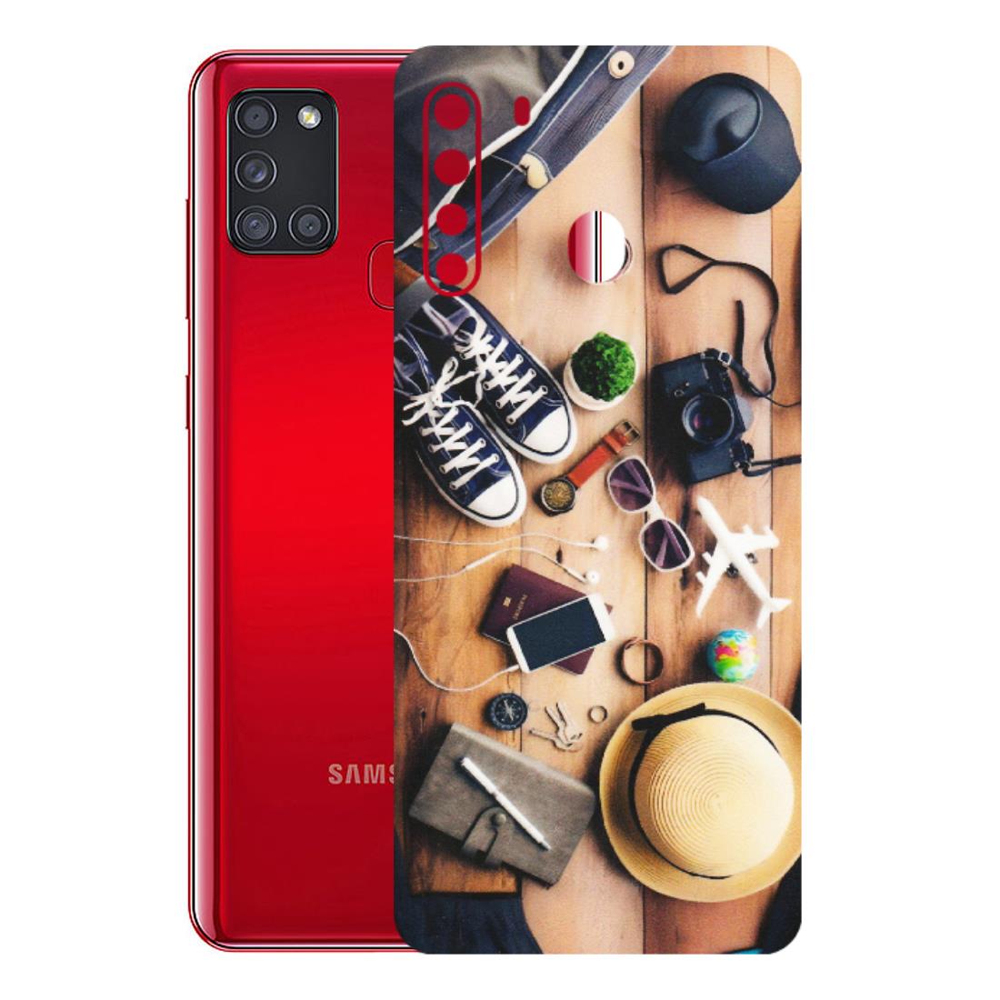Samsung A/S Series Phone Skins (All Models) - Travel Wanderlust - Matte Finish (M-133) Samsung Galaxy A21