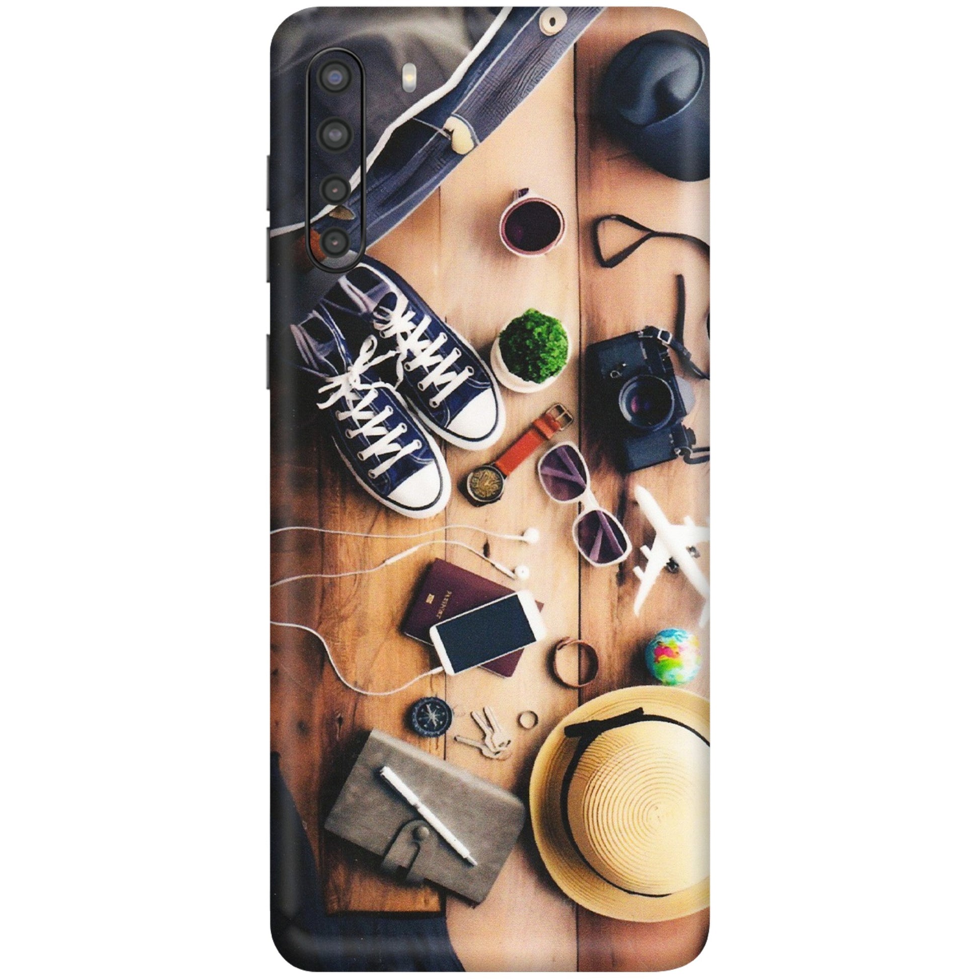 Samsung A/S Series Phone Skins (All Models) - Travel Wanderlust - Matte Finish (M-133) Samsung Galaxy A21