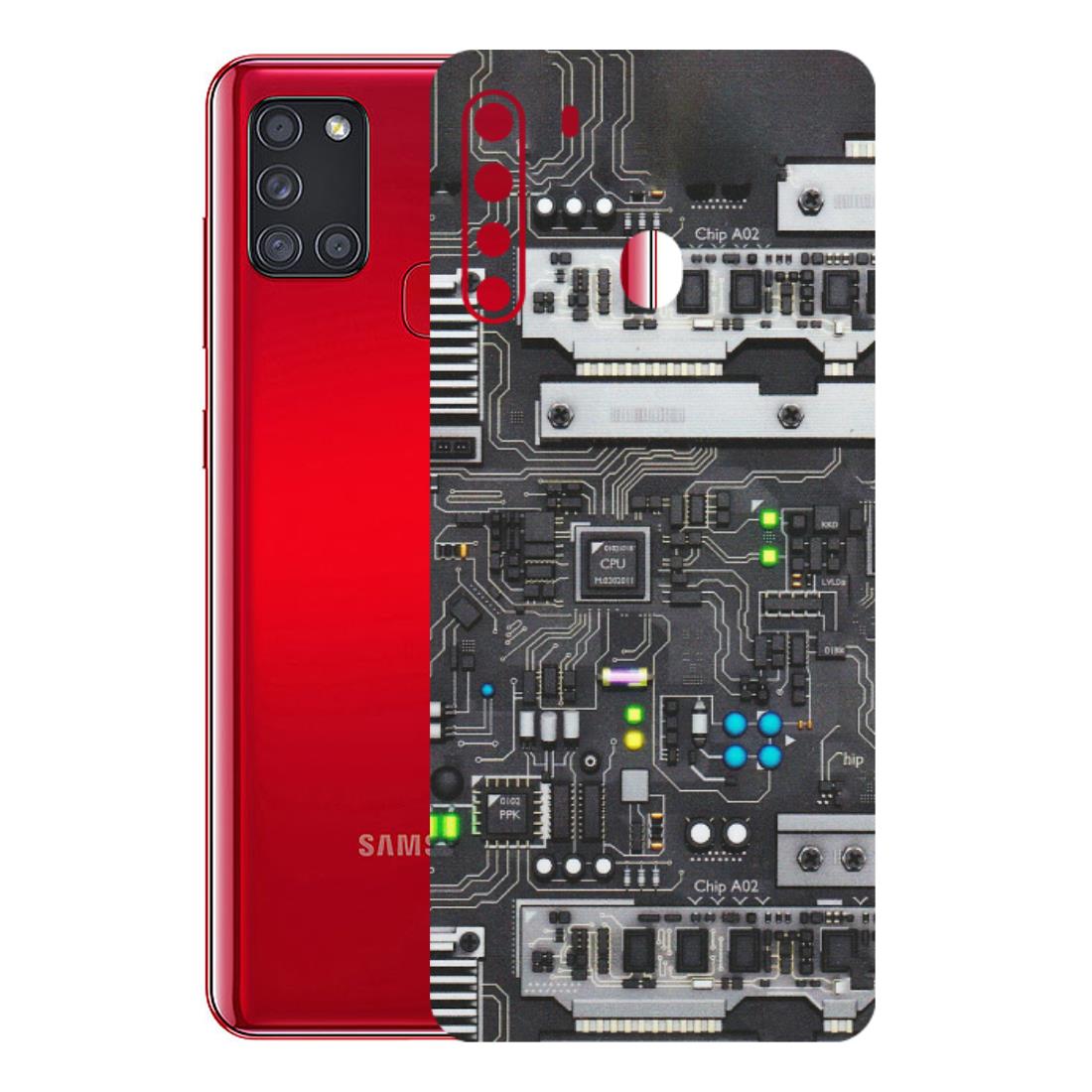 Samsung A/S Series Phone Skins (All Models) - Motherboard Internals - Matte Finish (M-135) Samsung Galaxy A21
