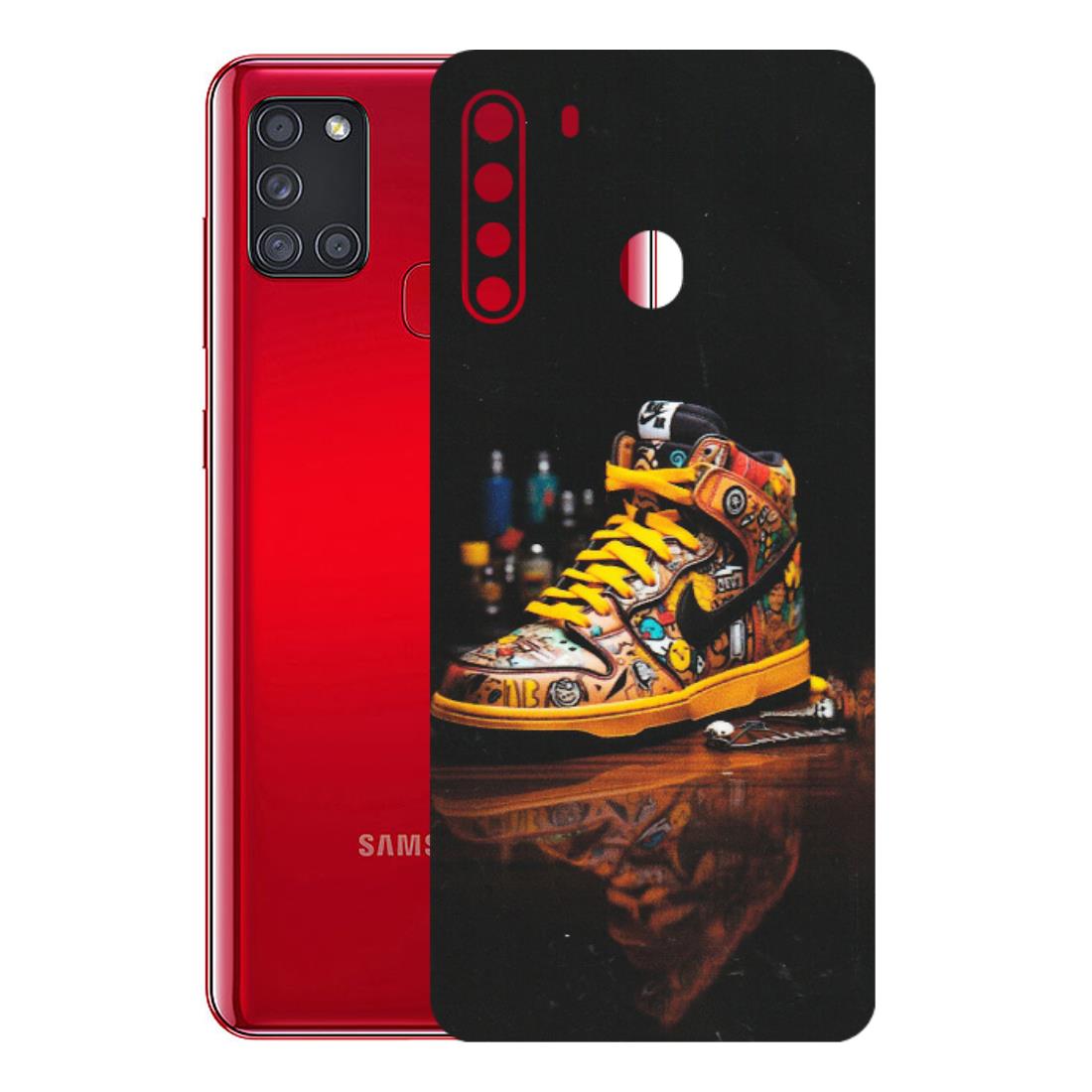 Samsung A/S Series Phone Skins (All Models) - Nike Air Jordan Lover - Matte Finish (M-137) Samsung Galaxy A21