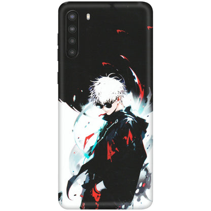 Samsung A/S Series Phone Skins (All Models) - Gojo Powerful Charater Kaisen Anime - Matte Finish (M-144) Samsung Galaxy A21