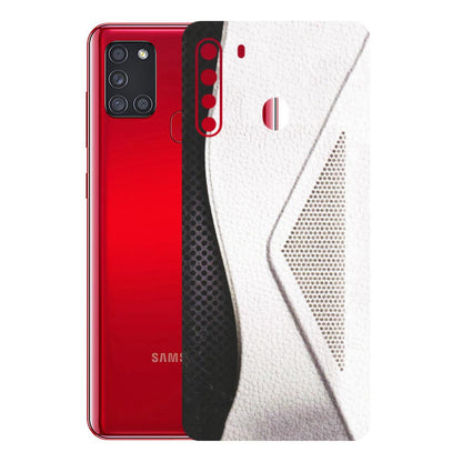 Samsung A/S Series Phone Skins (All Models) - Black And White Iconic Convoy - Matte Finish (M-149) Samsung Galaxy A21