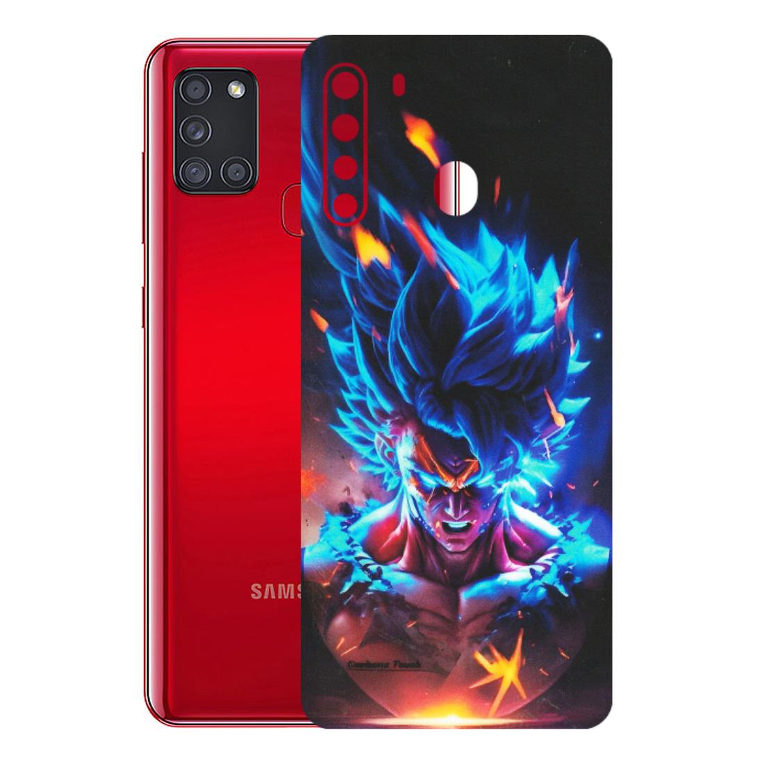 Samsung A/S Series Phone Skins (All Models) - Angry Goku Dragon Ball Anime - Matte Finish (M-150) Samsung Galaxy A21
