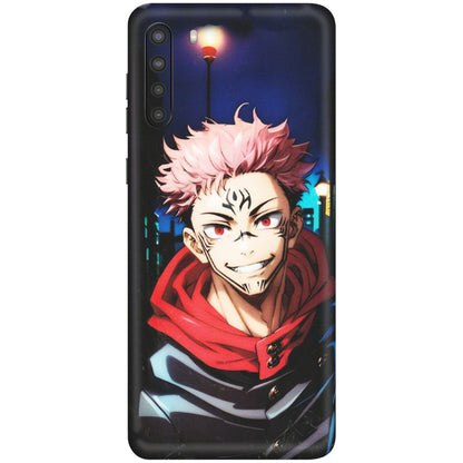 Samsung A/S Series Phone Skins (All Models) - Yuji Itadori Funny Face Anime - Matte Finish (M-152) Samsung Galaxy A21