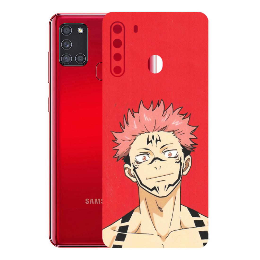 Samsung A/S Series Phone Skins (All Models) - Ryomen Sukuna Fun Anime - Matte Finish (M-153) Samsung Galaxy A21
