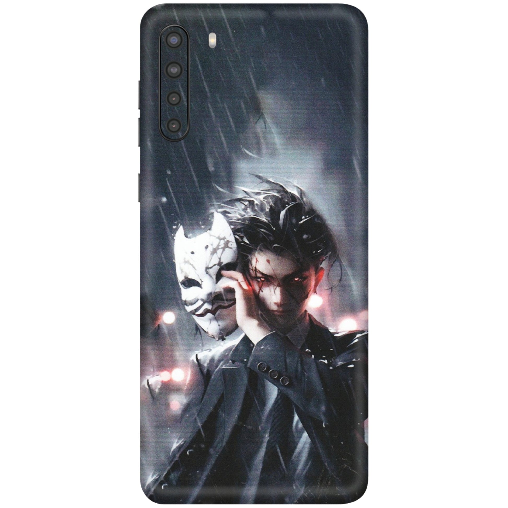 Samsung A/S Series Phone Skins (All Models) - Kimestsu No Yaiba Anime - Matte Finish (M-154) Samsung Galaxy A21