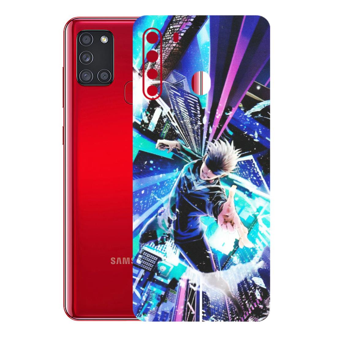 Samsung A/S Series Phone Skins (All Models) - Manga Action Jujustu Kaisen Anime - Matte Finish (M-155) Samsung Galaxy A21