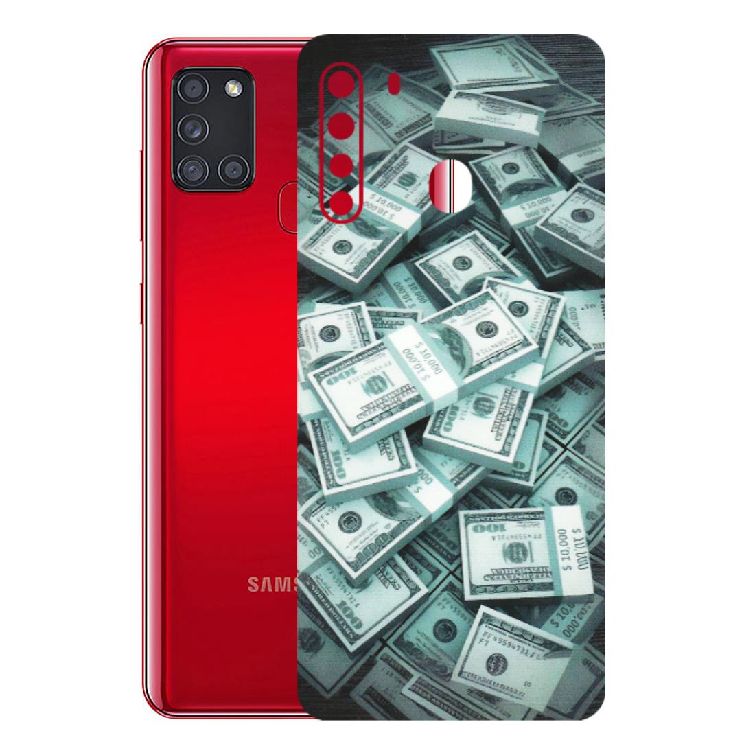Samsung A/S Series Phone Skins (All Models) - Hundred Dollar Bill - Matte Finish (M-162) Samsung Galaxy A21