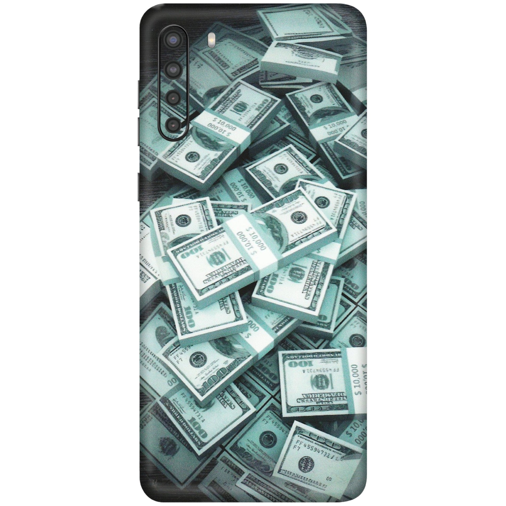 Samsung A/S Series Phone Skins (All Models) - Hundred Dollar Bill - Matte Finish (M-162) Samsung Galaxy A21