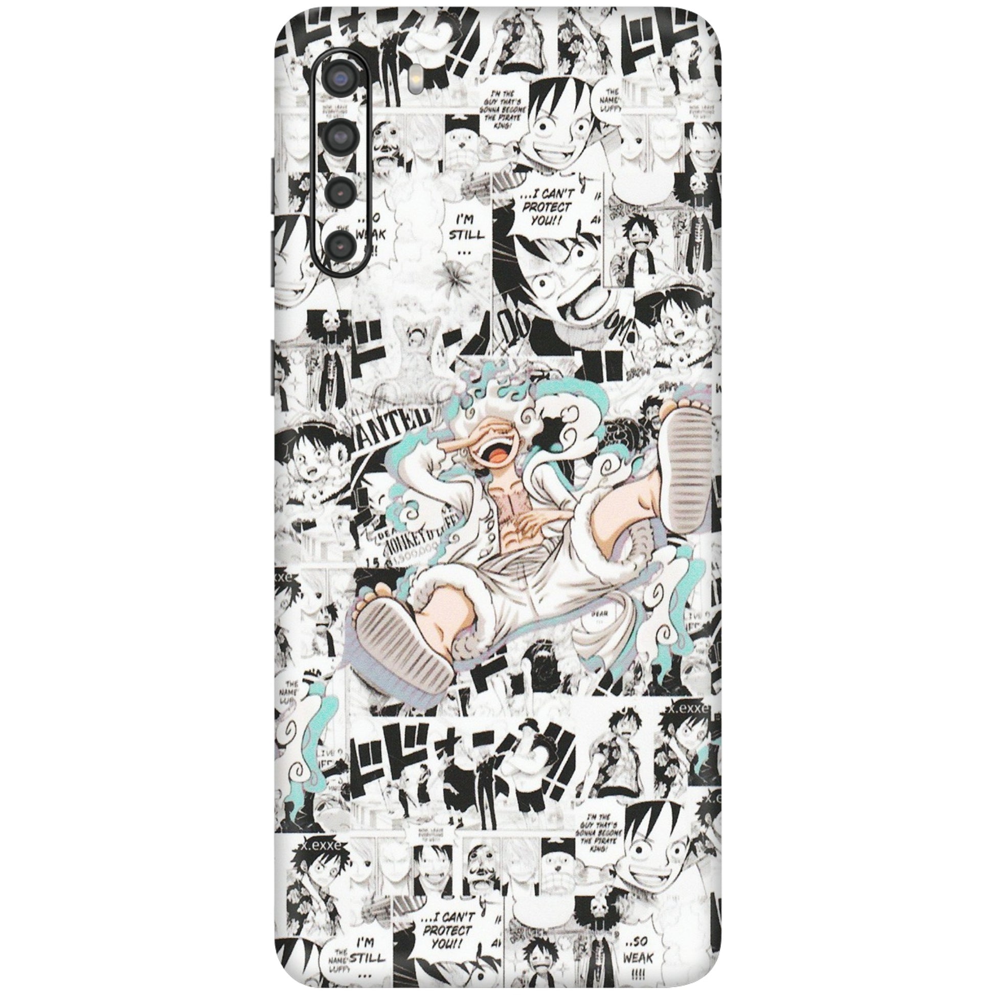 Samsung A/S Series Phone Skins (All Models) - One Piece Comic - Matte Finish (M-168) Samsung Galaxy A21