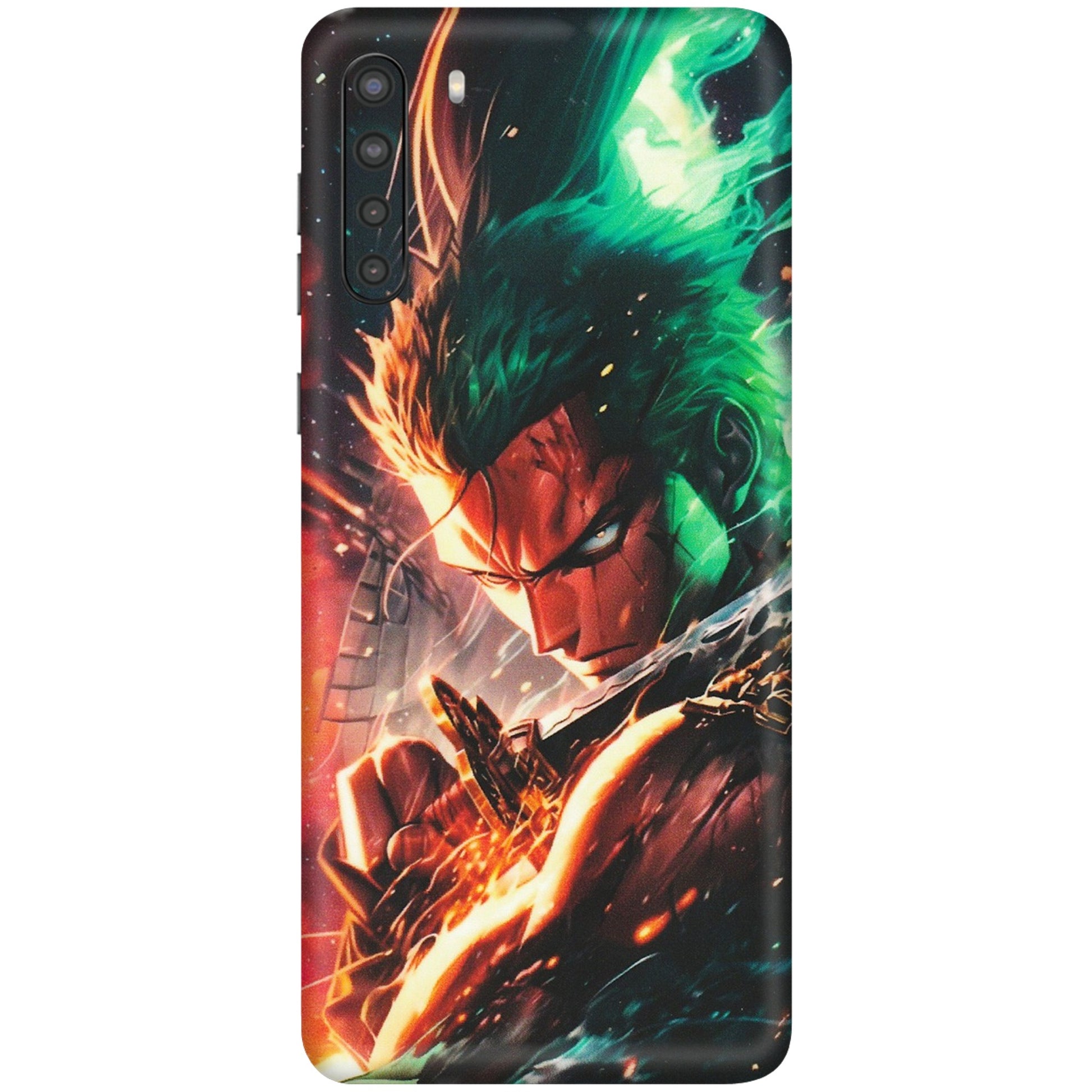 Samsung A/S Series Phone Skins (All Models) - Anime Gojo Sword - Matte Finish (M-32) Samsung Galaxy A21