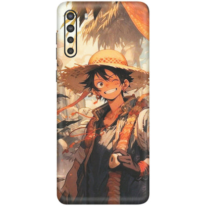 Samsung A/S Series Phone Skins (All Models) - Anime Character Smile - Matte Finish (M-33) Samsung Galaxy A21