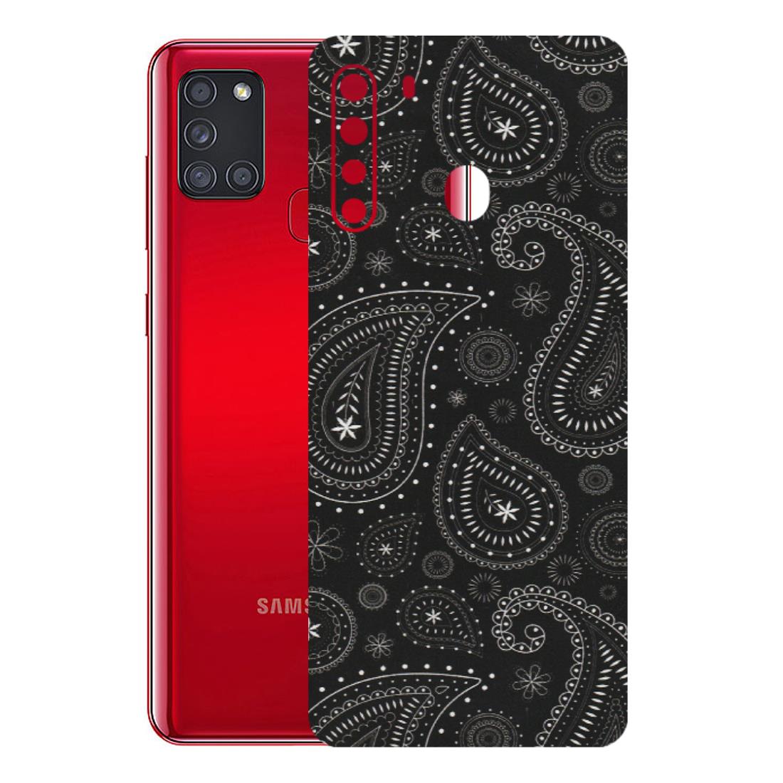 Samsung A/S Series Phone Skins (All Models) - Black Sober Kerry - Matte Finish (M-37) Samsung Galaxy A21