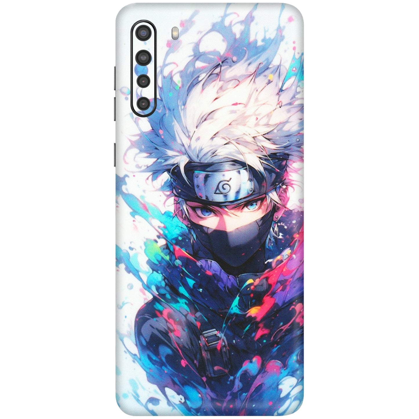 Samsung A/S Series Phone Skins (All Models) - Naruto Face Mask - Matte Finish (M-03) Samsung Galaxy A21