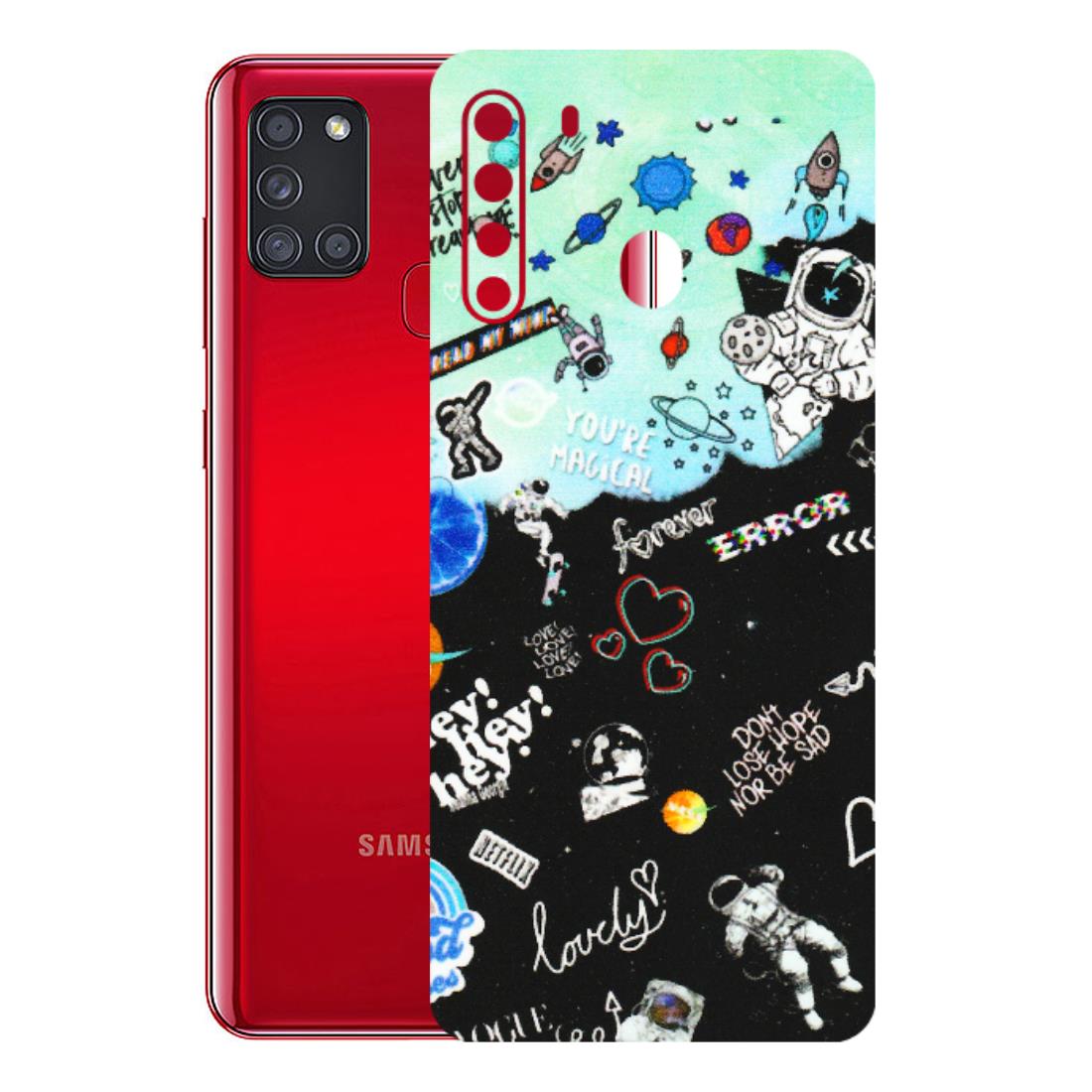 Samsung A/S Series Phone Skins (All Models) - Living In A Space Dream - Matte Finish (M-46) Samsung Galaxy A21