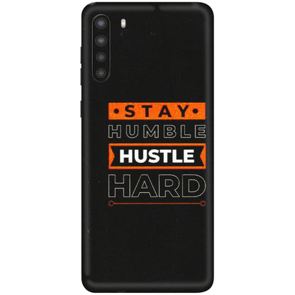 Samsung A/S Series Phone Skins (All Models) - Stay Humble Stay Hard - Matte Finish (M-48) Samsung Galaxy A21