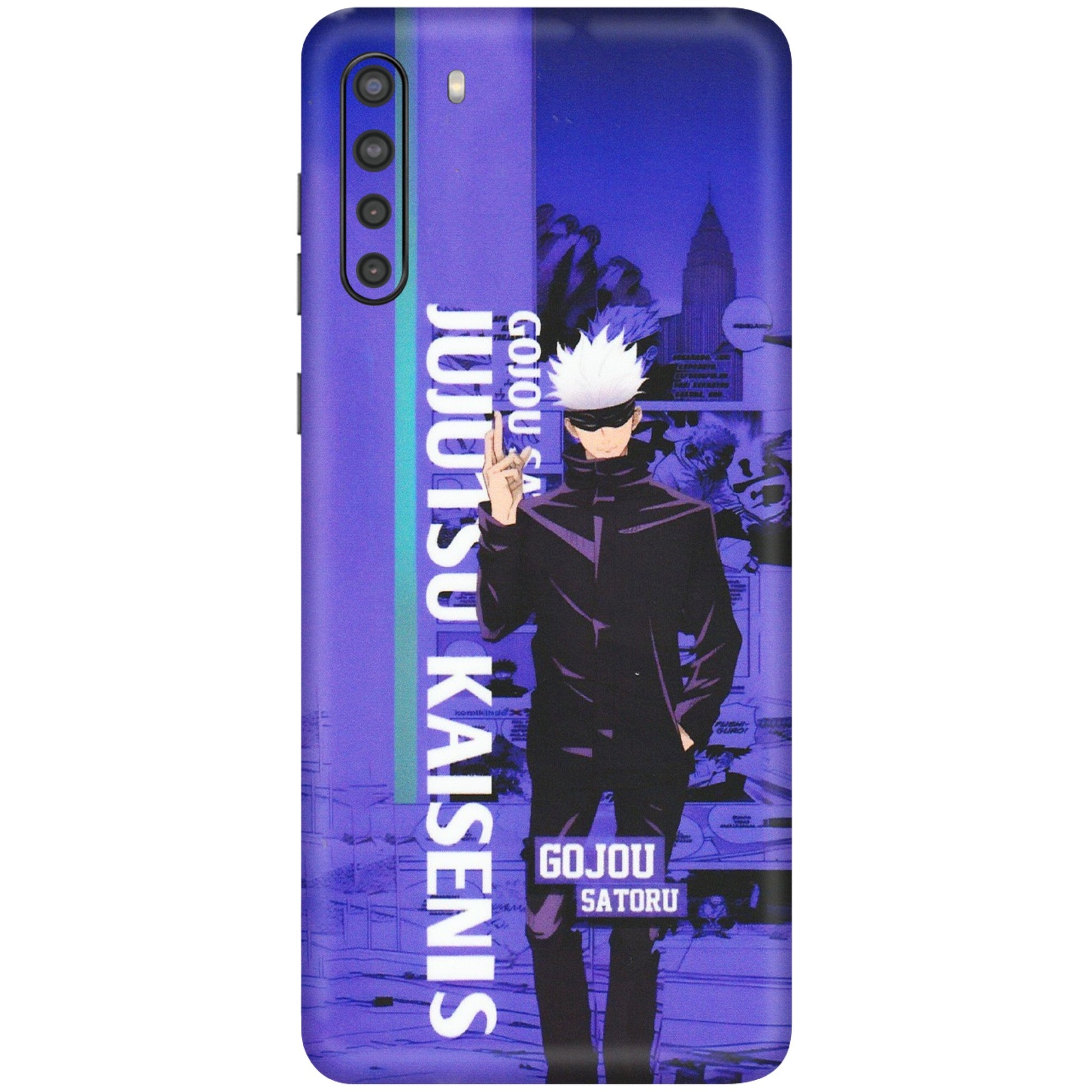 Samsung A/S Series Phone Skins (All Models) - Jujutsu Kaisen Gojo - Matte Finish (M-05) Samsung Galaxy A21