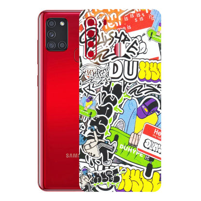 Samsung A/S Series Phone Skins (All Models) - Dope Graffiti - Matte Finish (M-61) Samsung Galaxy A21