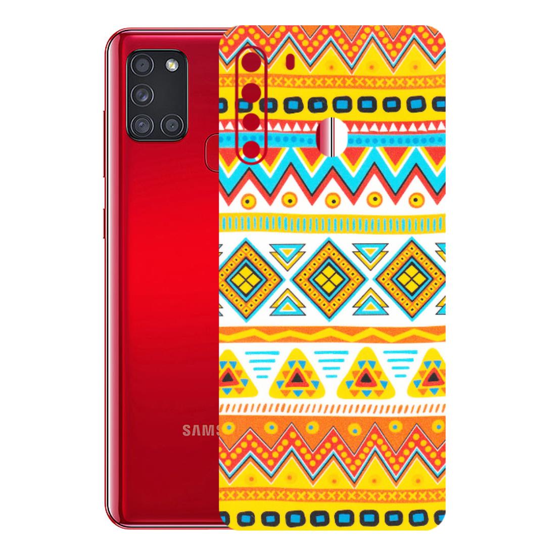 Samsung A/S Series Phone Skins (All Models) - Mexican Abstract - Matte Finish (M-71) Samsung Galaxy A21