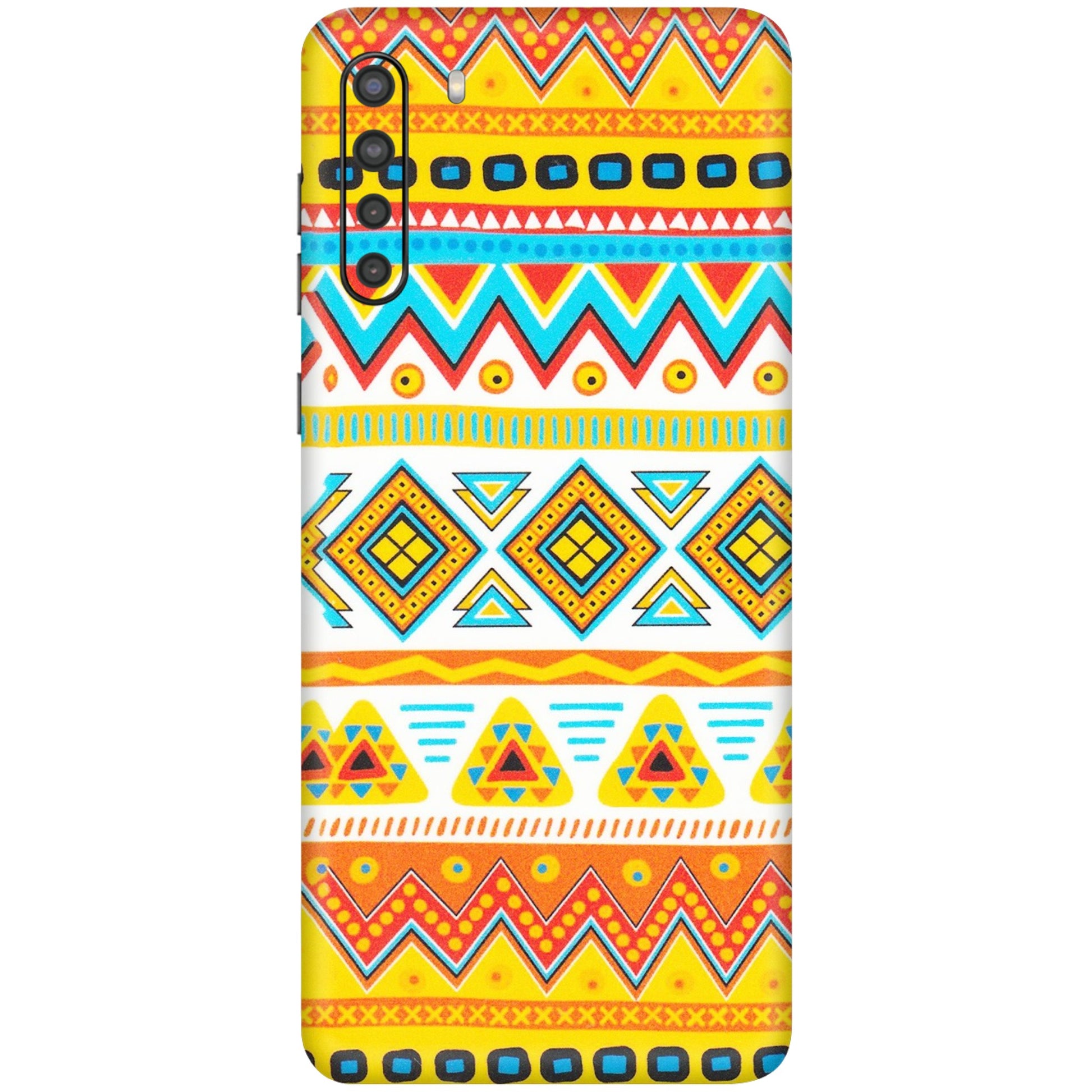 Samsung A/S Series Phone Skins (All Models) - Mexican Abstract - Matte Finish (M-71) Samsung Galaxy A21