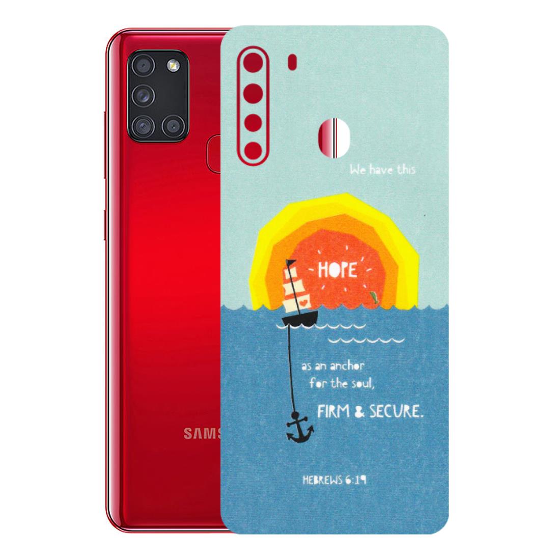 Samsung A/S Series Phone Skins (All Models) - A Beautiful Sunset of Hope - Matte Finish (M-75) Samsung Galaxy A21