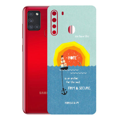 Samsung A/S Series Phone Skins (All Models) - A Beautiful Sunset of Hope - Matte Finish (M-75) Samsung Galaxy A21