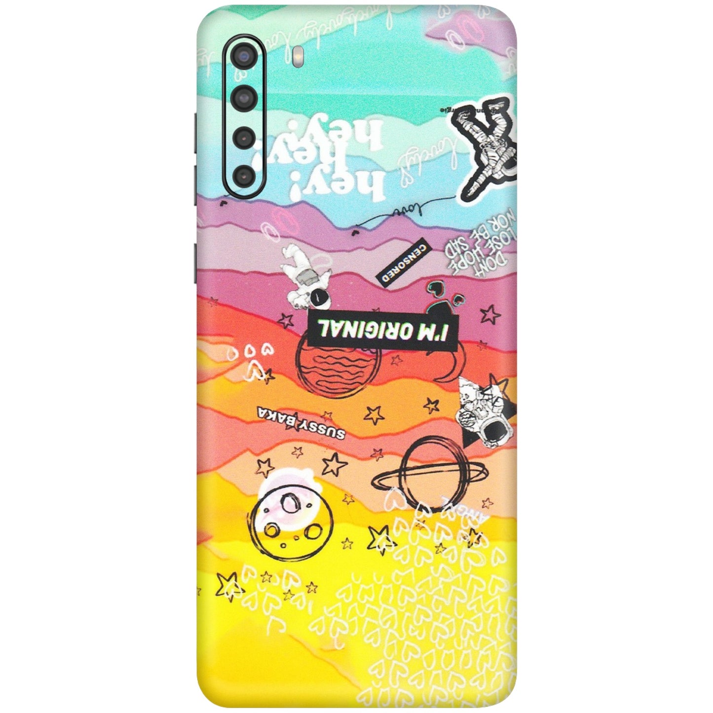 Samsung A/S Series Phone Skins (All Models) - The Original Astronaut - Matte Finish (M-79) Samsung Galaxy A21