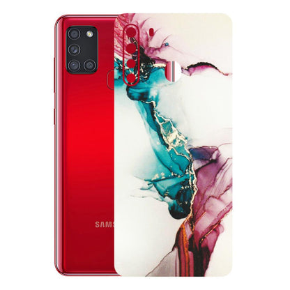 Samsung A/S Series Phone Skins (All Models) - Elegant Marble - Matte Finish (M-81) Samsung Galaxy A21