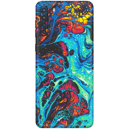 Samsung A/S Series Phone Skins (All Models) - Majestic Galactic Marbel - Matte Finish (M-85) Samsung Galaxy A21