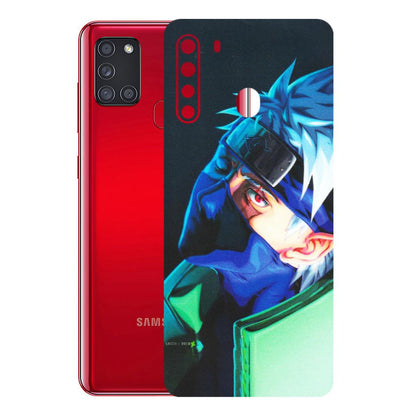 Samsung A/S Series Phone Skins (All Models) - Evil Anime Look - Matte Finish (M-90) Samsung Galaxy A21