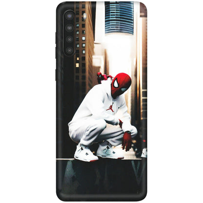 Samsung A/S Series Phone Skins (All Models) - Sportsman Spider Man - Matte Finish (M-94) Samsung Galaxy A21