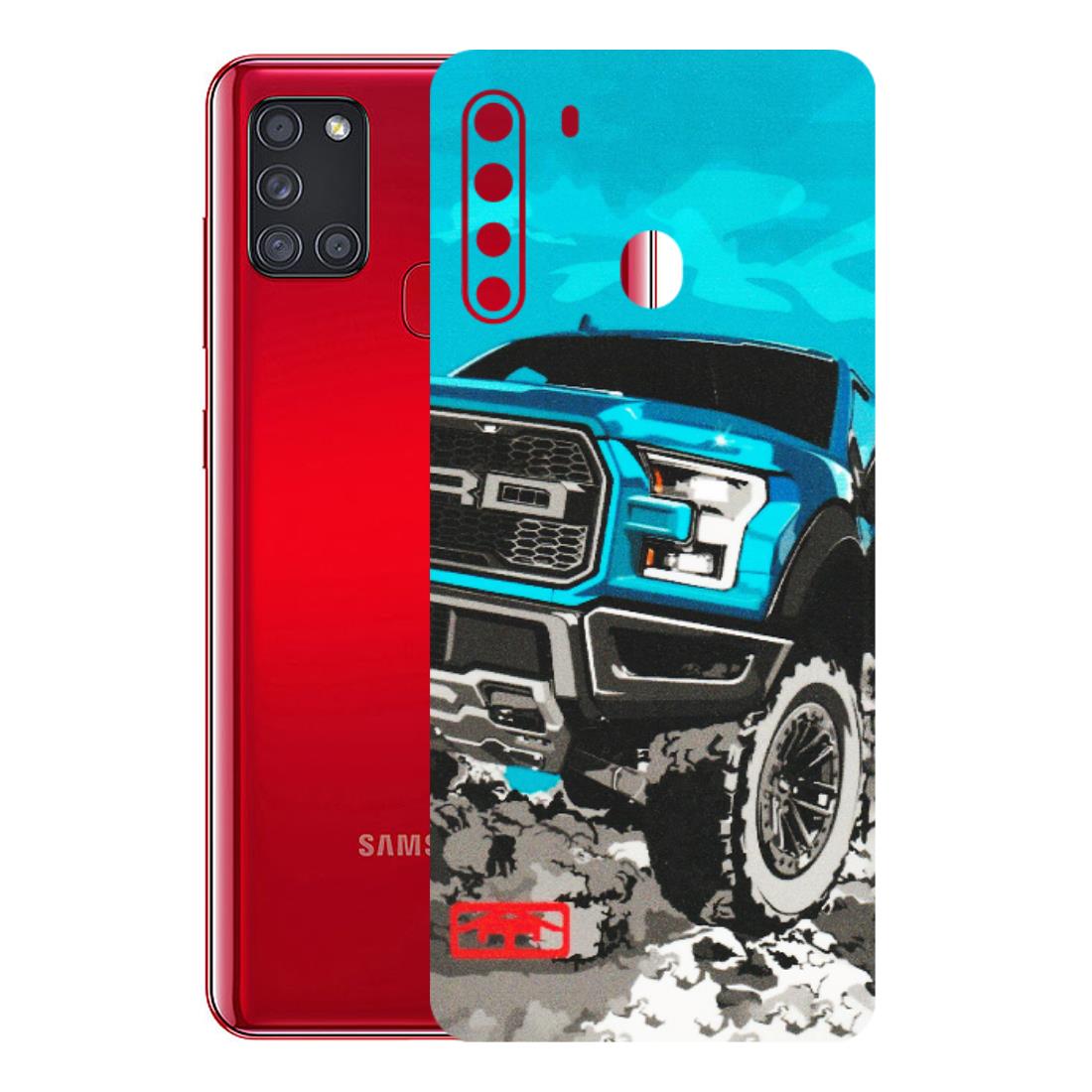 Samsung A/S Series Phone Skins (All Models) - Off Roading Lover - Matte Finish (M-95) Samsung Galaxy A21