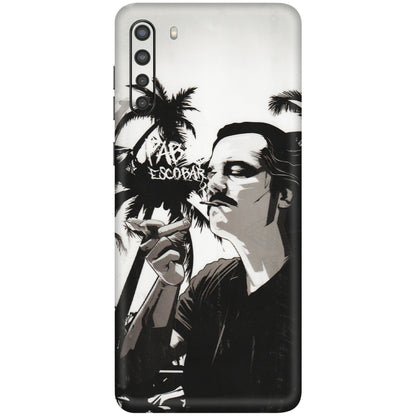 Samsung A/S Series Phone Skins (All Models) - Pab Escobar - Transparent Finish (T-05) Samsung Galaxy A21