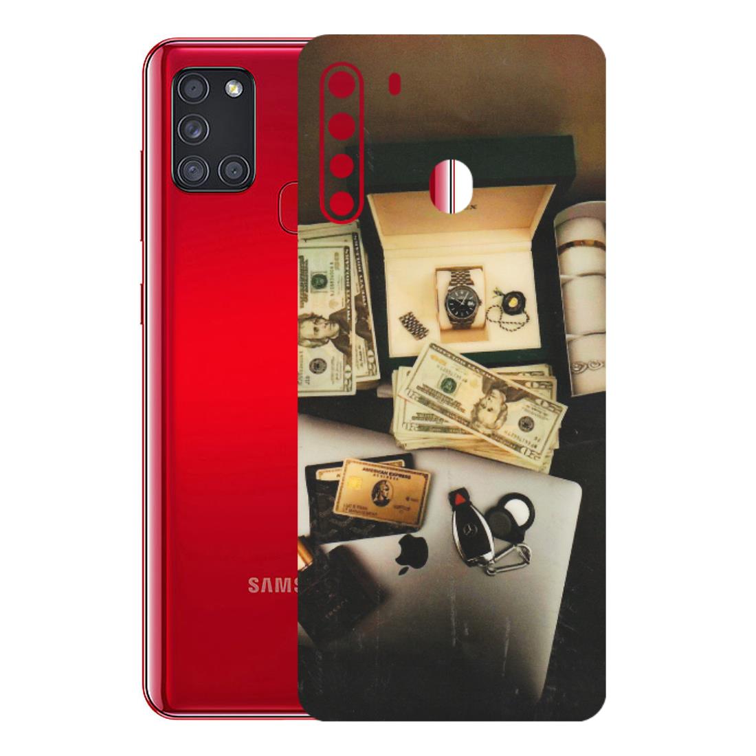 Samsung A/S Series Phone Skins (All Models) - Luxury Lifestyle - Transparent Finish (T-11) Samsung Galaxy A21