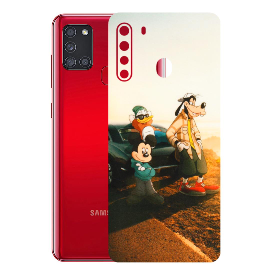 Samsung A/S Series Phone Skins (All Models) - Hello Mr. Goofy - Transparent Finish (T-13) Samsung Galaxy A21