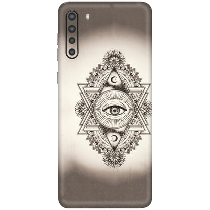 Samsung A/S Series Phone Skins (All Models) - Illuminati Great Eye - Transparent Finish (T-14) Samsung Galaxy A21