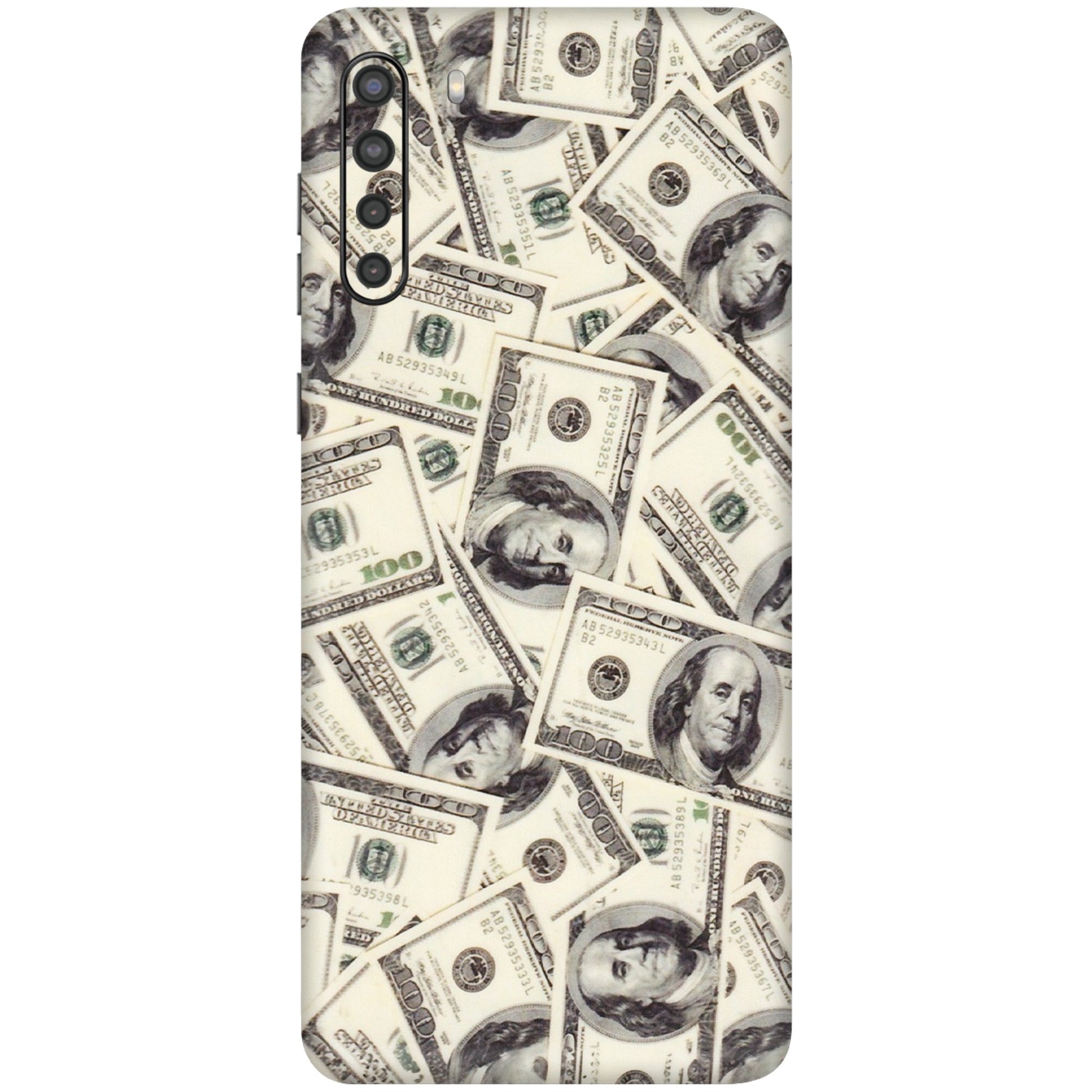 Samsung A/S Series Phone Skins (All Models) - Dollar Lover - Transparent Finish (T-17) Samsung Galaxy A21