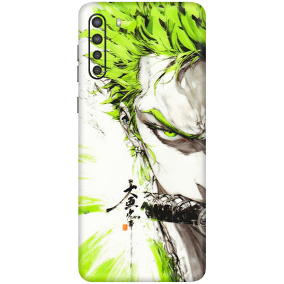 Samsung A/S Series Phone Skins (All Models) - Roro Taku Anime - Transparent Finish (T-18) Samsung Galaxy A21