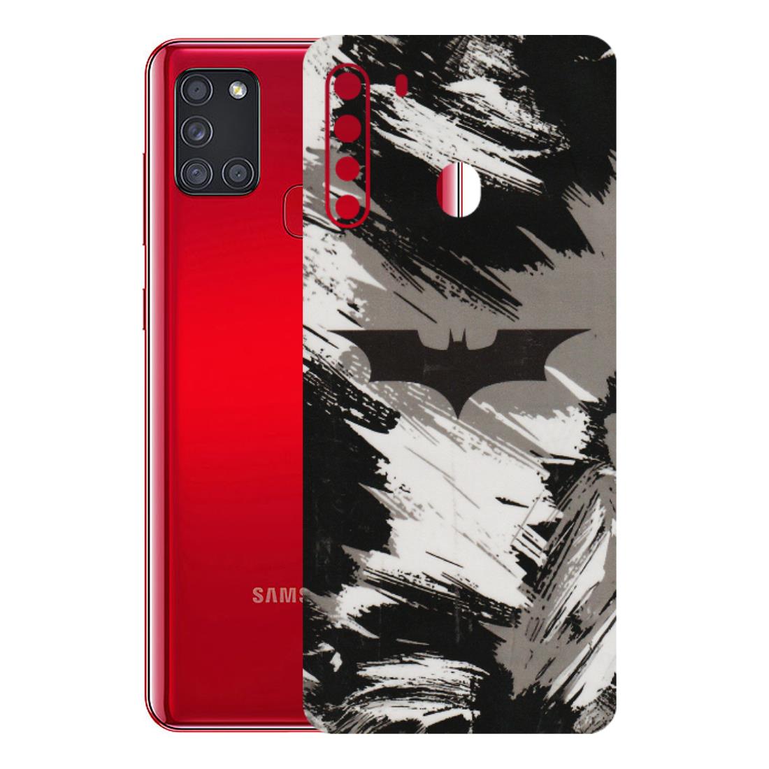 Samsung A/S Series Phone Skins (All Models) - Batman Fleece DC - Transparent Finish (T-19) Samsung Galaxy A21