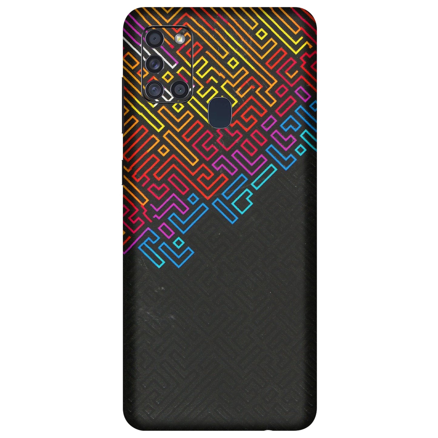 Samsung A/S Series Phone Skins (All Models) - Dotme Pattern Art - 3D Embossed Finish (L-121) Samsung Galaxy A21S