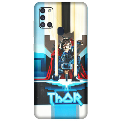 Samsung A/S Series Phone Skins (All Models) - Thor - 3D Embossed Finish (L-137) Samsung Galaxy A21S